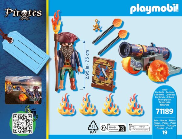 Pirate and Fire Cannon - Image 2