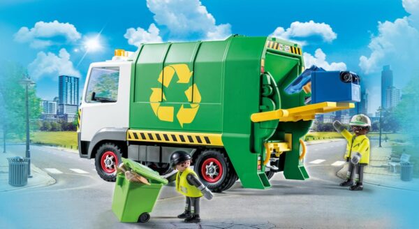 Recycling Truck with Accessories and 2 Figures - Image 2