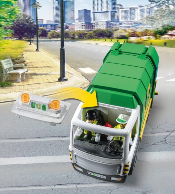 Recycling Truck with Accessories and 2 Figures - Image 3