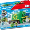 Recycling Truck with Accessories and 2 Figures