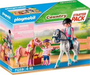 Horse Farm Starter Pack, Farm Animal Play Sets, Fun Imaginative Role-Play