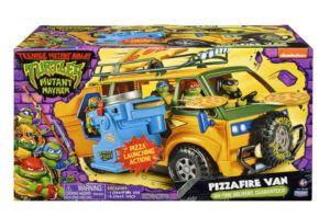 Teenage Mutant Ninja Turtles Mutant Mayhem Pizza Fire Delivery Van
