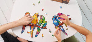 5-in-1 Playful Parrots 193-Pieces