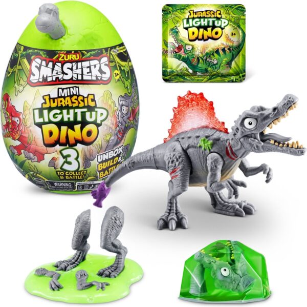 Smashers Mini Jurassic Light Up Dino - Image 4