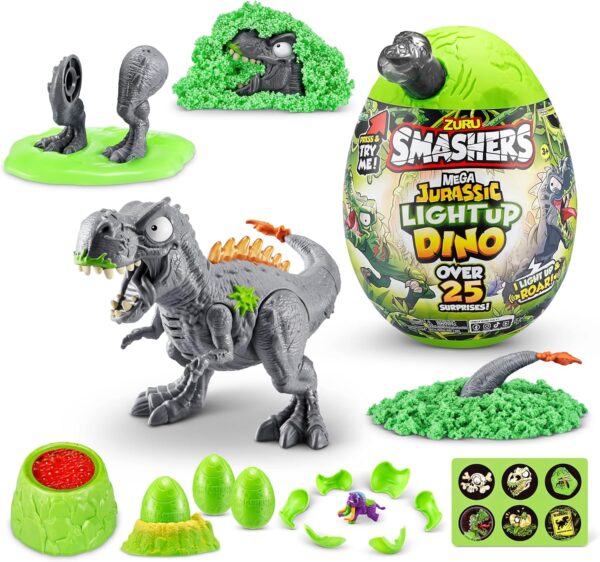 Smashers Mega Jurassic Light Up Dino - Image 3