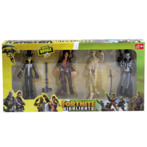Set of 4 Random Figures