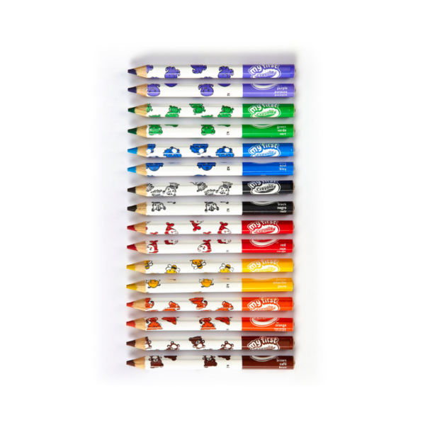 Crayola Mini Kids - Thick Colored Pencils, 8 pcs - Image 2
