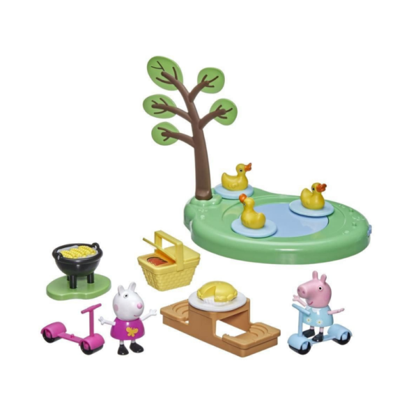 Peppaâ€™s Adventures Picnic Playset - Image 2