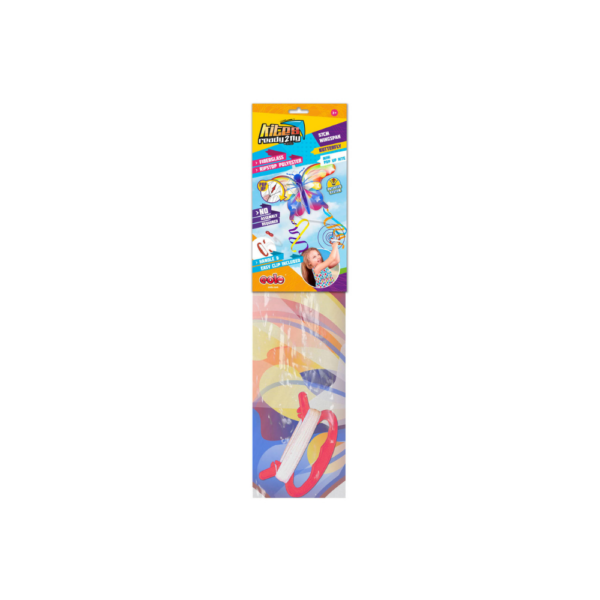 Kites Ready 2 Fly - Pop-Up Mini Nylon Kite Butterfly Rainbow - Image 2