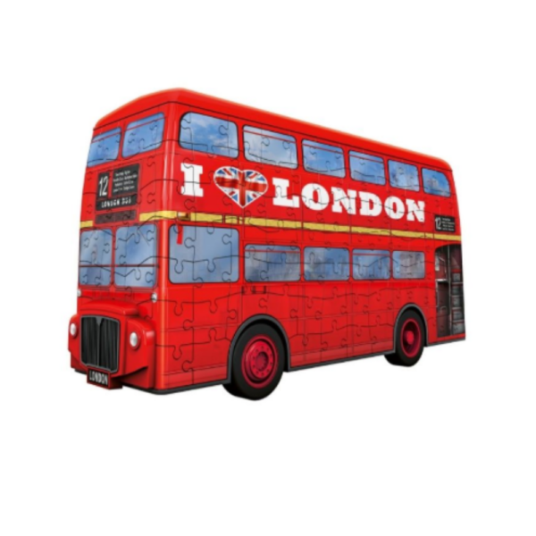 3D Puzzle 216 Pieces London Bus - Image 2