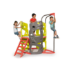 Children Climbing Tower Slide