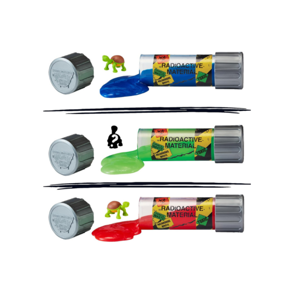 Teenage Mutant Ninja Turtles Mini Figure 3cm with Container for Sticky Gel - Image 2