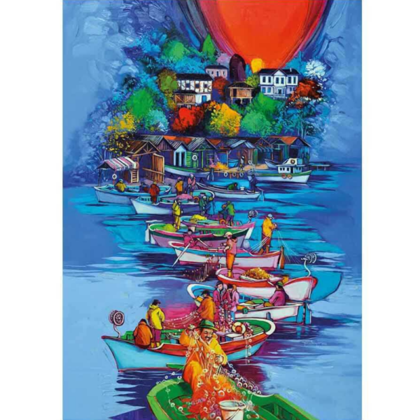 Puzzle Fishermen Series I, 1 000 pieces - Image 2