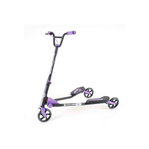 Yvolution Y Fliker C5 Carver Scooter Drifting Self Propelled Purple - Image 2