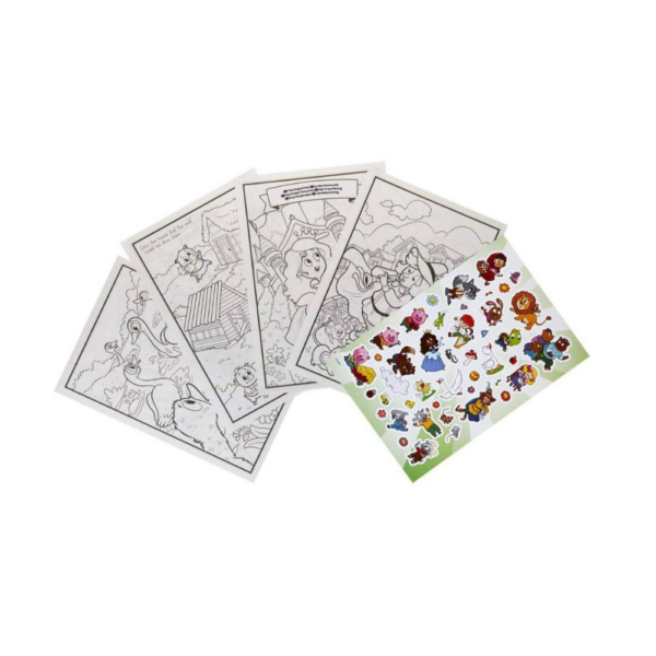 Crayola Mini Kids Giant A Fairy Tale Coloring Book - Image 2