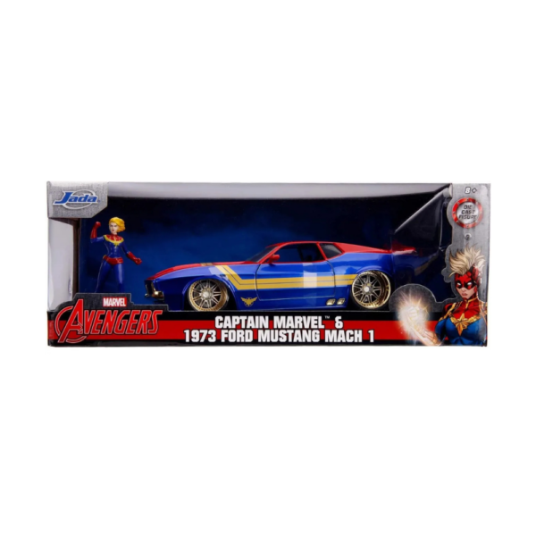 Marvel Captain Marvel Ford Mustang 1:24 - Image 2