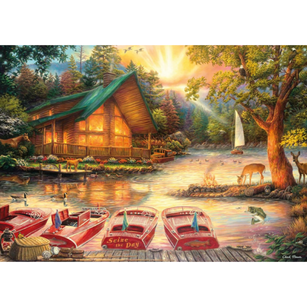Puzzle, Seize the Day, 1000 pieces - Image 2