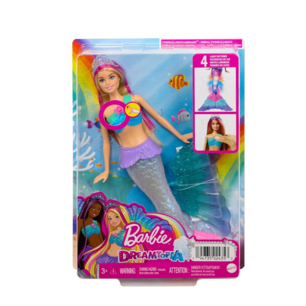Barbie Dreamtopia Mermaid Doll With Lights