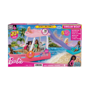 Barbie Dream Boat Playset with Pool, Slide & Accessories