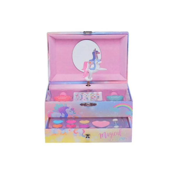 Casuelle Unicorn Make-Up Music Box + Make-Up - Image 2