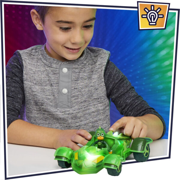 Gekko Car Light-Up Racer with Gekko Action Figure - Image 3