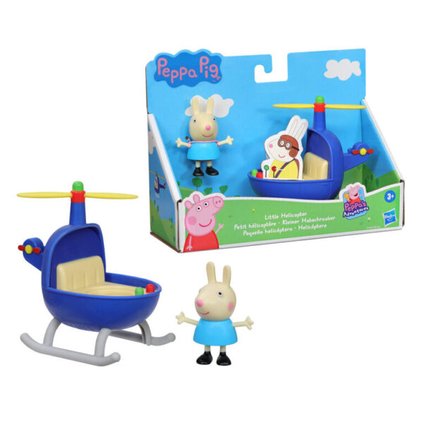 Peppa's Adventures Little Helicopter Toy Includes 3-inch Rebecca Rabbit Figure - Image 3