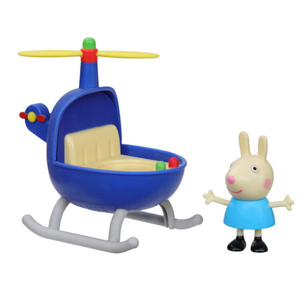 Peppa's Adventures Little Helicopter Toy Includes 3-inch Rebecca Rabbit Figure - Image 2