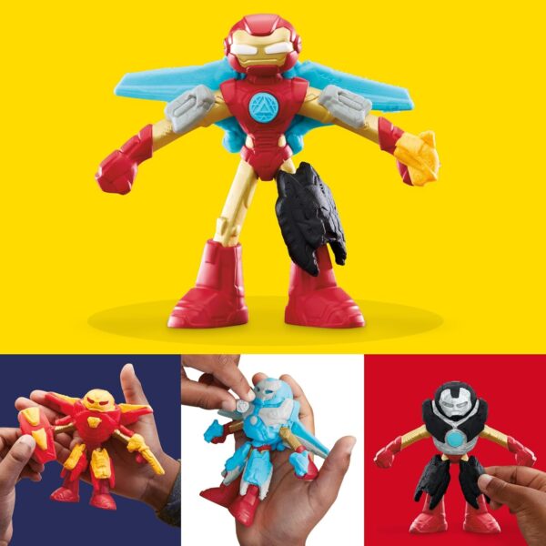 Play-Doh Marvel Iron Man Armor Maker Lab Playset - Image 4