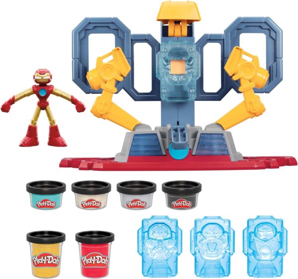 Play-Doh Marvel Iron Man Armor Maker Lab Playset - Image 3