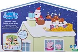 Advent Calendar with 24 Surprise Toys and Stickers