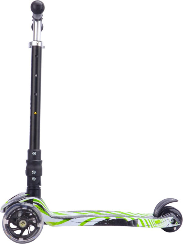 3-Wheel Kids Scooter - Swift Green - Image 2