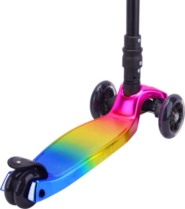 3 Wheel Kids Scooter - Candy Floss - Image 2
