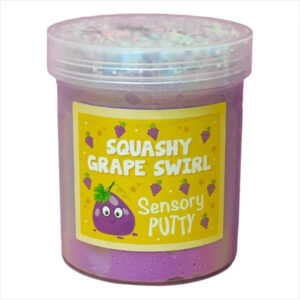 Squashy Grape Swirl Sensory Putty 275ml