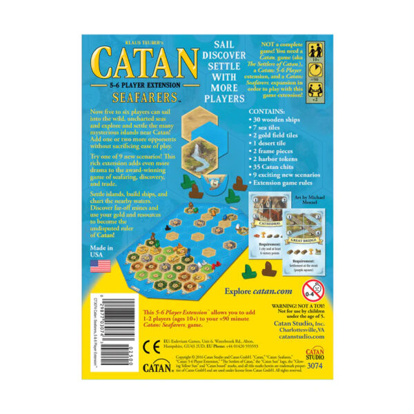 Seafarers 5-6 Player Extension Board Game Add-On - Image 2