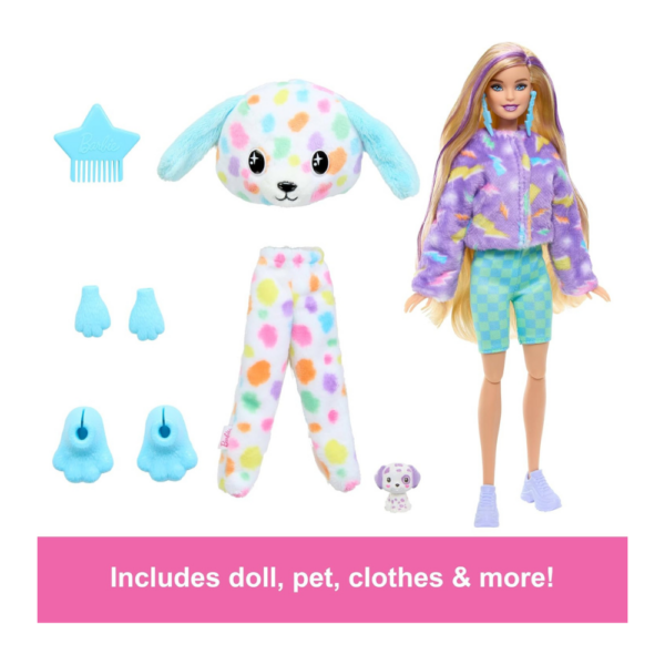 Barbie Cutie Reveal Dalmatian Doll HRK41 - Image 3