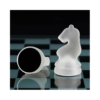 Elegant 10" Glass Chess Set - Premium Quality Board Game for All Ages  - Image 3