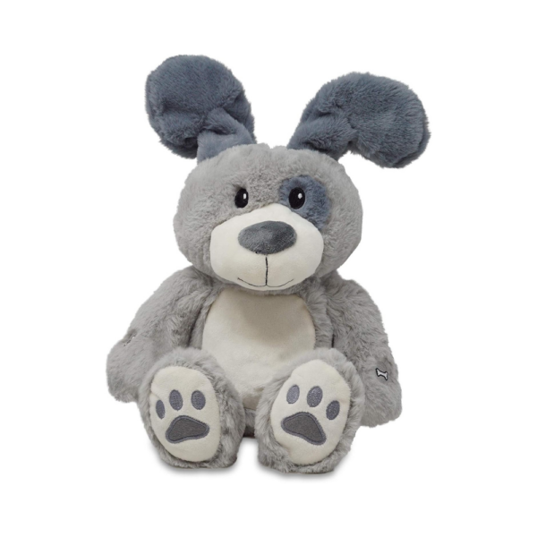 Peek & Play Parker 11" Gray Puppy
