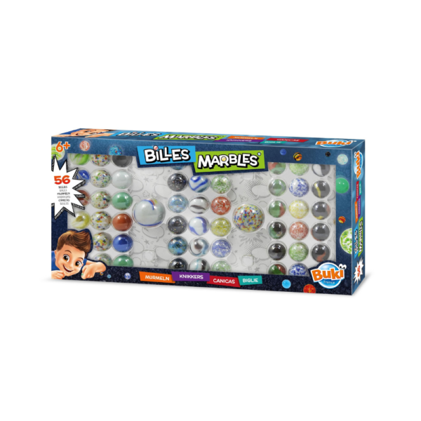 Small box of marbles