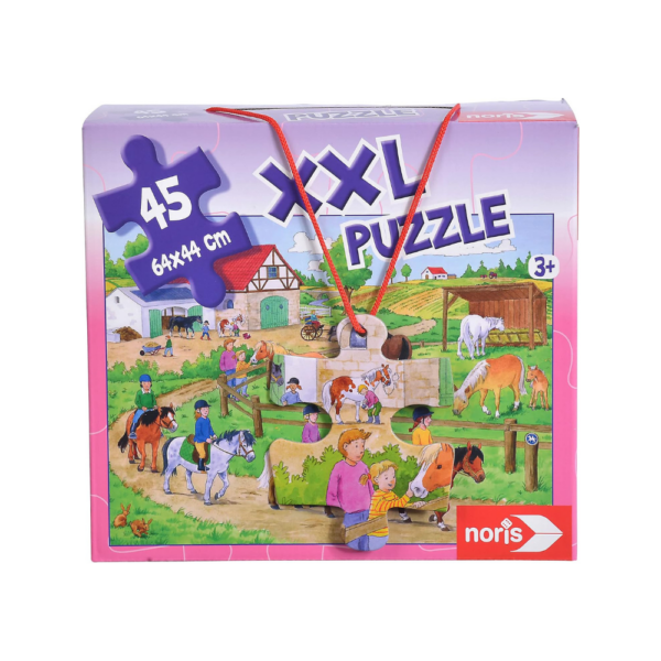 XXL Giant Puzzle 45 Pieces Pony Farm