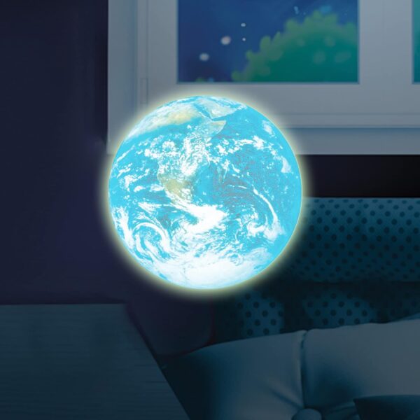 Light Sticker Earth, Blue - Image 3