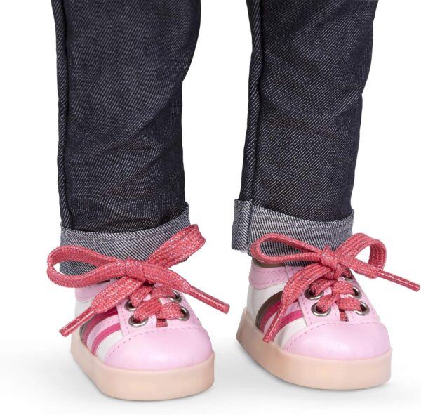 Light up Pink & White Trainers