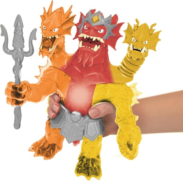 Heroes of Goo Jit Zu Stretch Strikers King Hydra Figure with Triple Attack - Image 3
