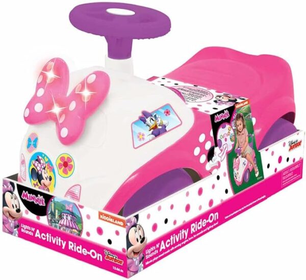 Limited Girls Disney Light N' Sound Minnie Mouse Ride-On - Image 3