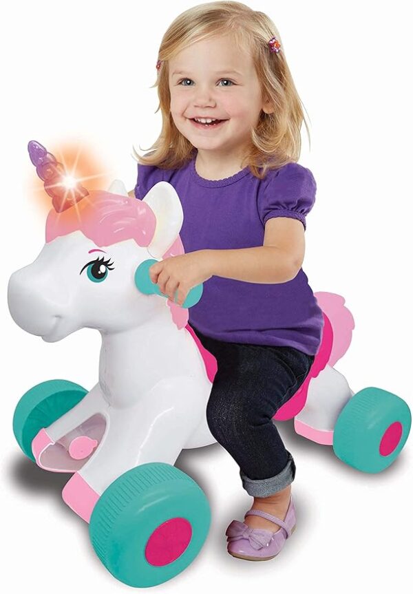 Lights N Sounds Magical Ride-on Unicorn - Image 2