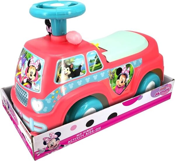 Disney Minnie Mouse Camper Activity Ride On - Image 3