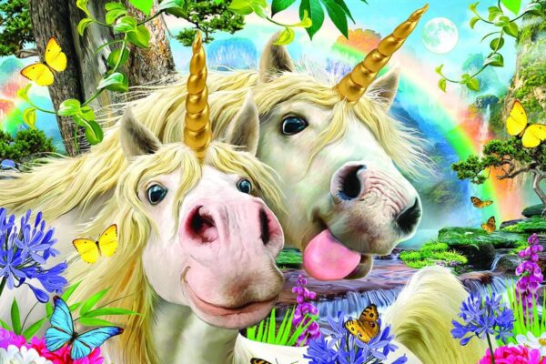 Unicorn selfie Puzzle - Image 2