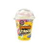 Compound Kings Lemonade Stand - 2 Pack Jelly Cube Fluffy Slime Cup - Pink and Yellow bundle