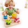 Wooden Creative Peg Puzzle -16pcs - Image 3