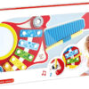 6-in-1 Wooden Guitar-Shaped Music Maker Toy