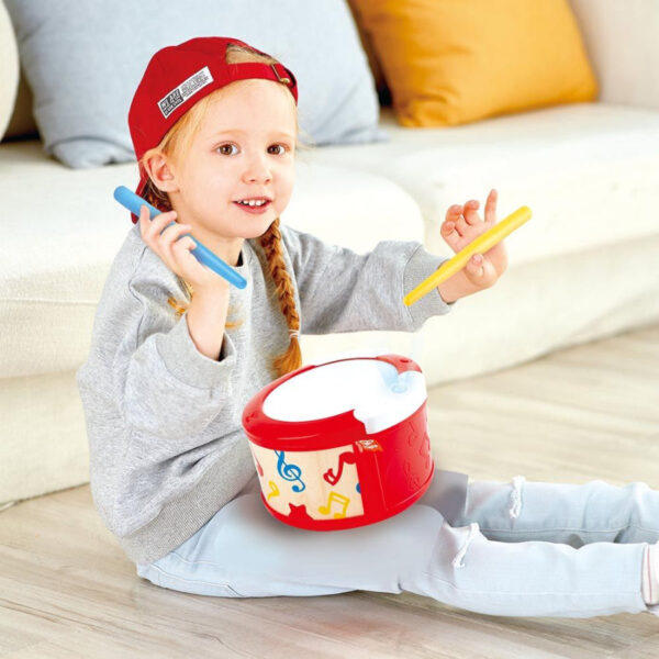 Learn with Lights Musical Instrument Drum Set - 3pcs - Image 3